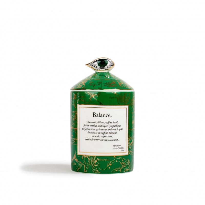 Zodiac Balance (Libra) Candle In French description