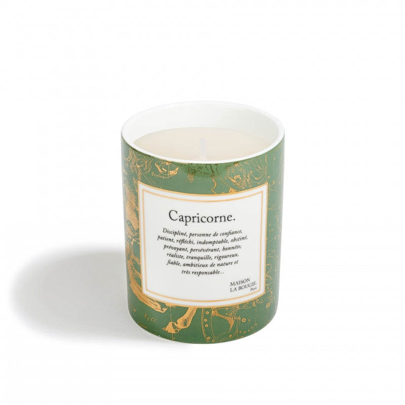 Zodiac Capricorne (Capricorn) Candle In French description
