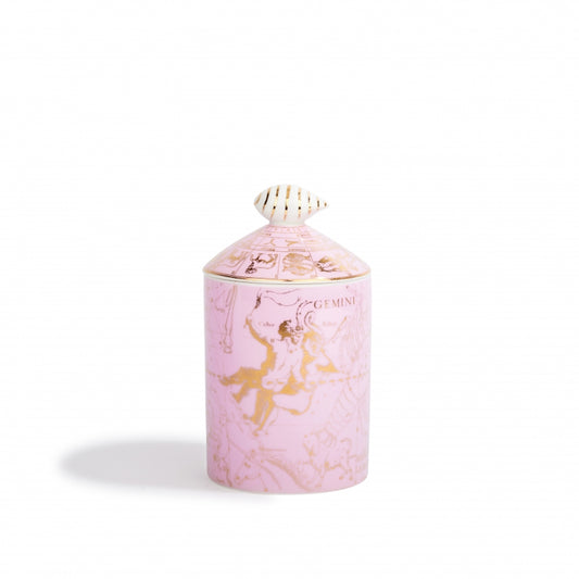 Zodiac - Gémeaux (Gemini) Candle In French description