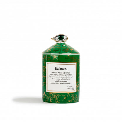 Zodiac Balance (Libra) Candle In French description